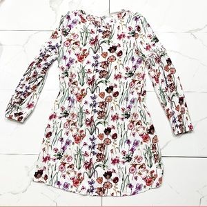 L.O.G.G. White Floral Dress